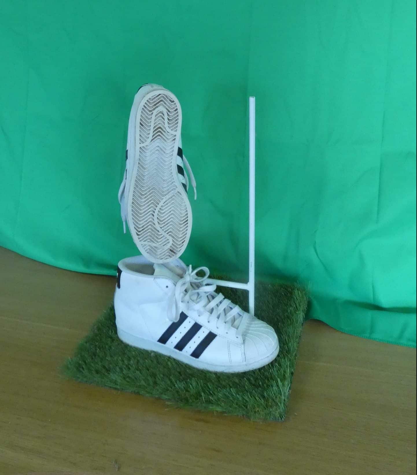 Pair of Youth’s adidas Hi-Top trainer
