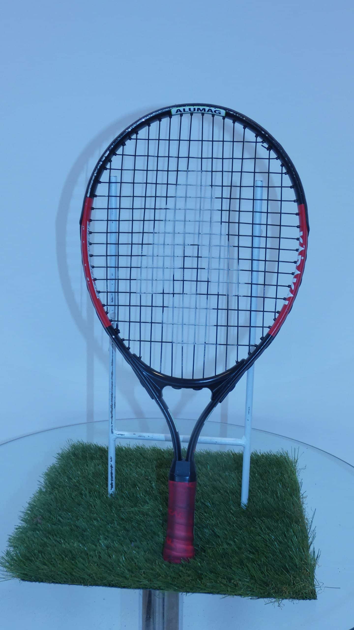 Alumag Tennis Racquet Length 19 Inches, Grip 3 1/2 inches