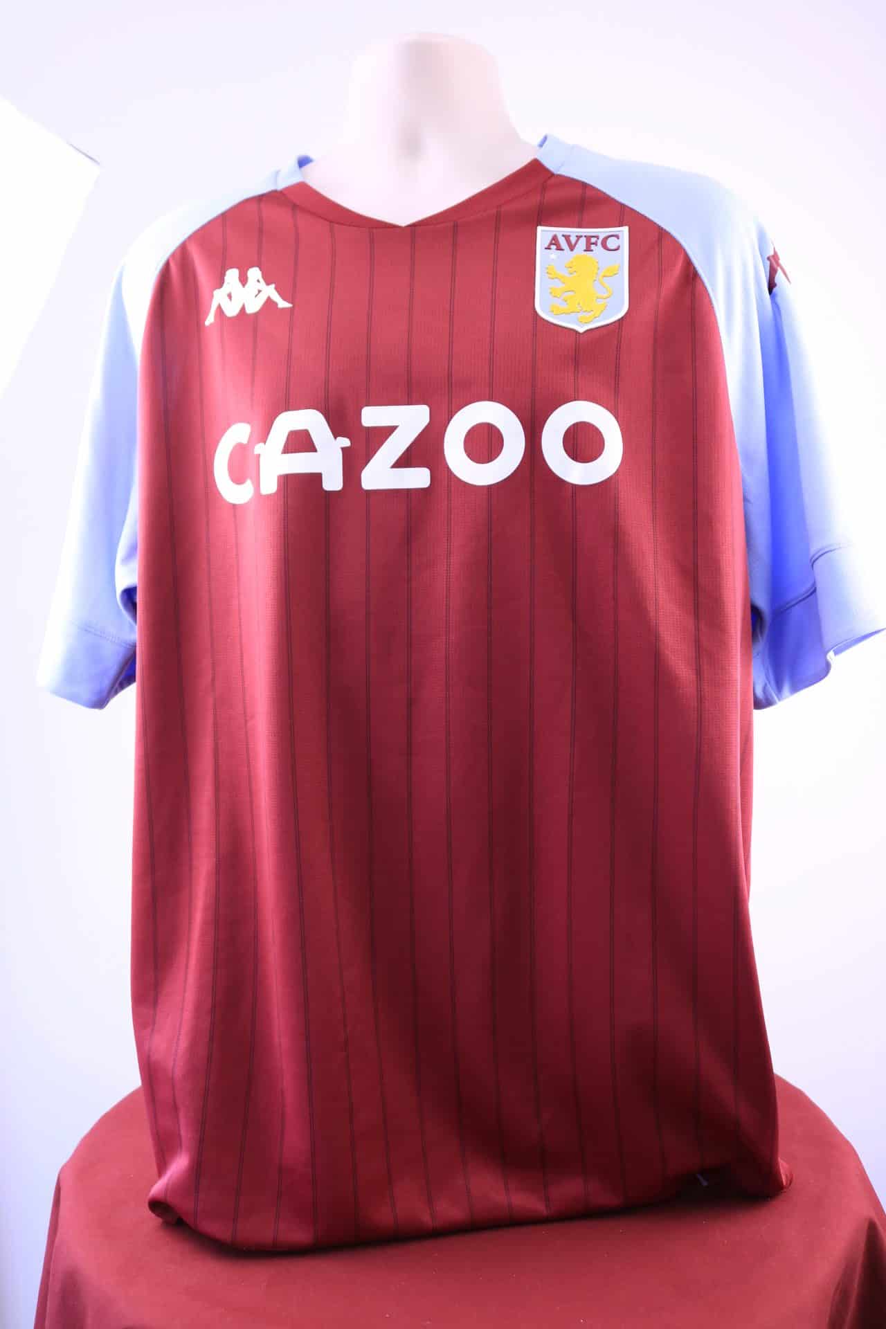 Men's Aston Villa Kappa Home Football Shirt 2020/21 Season
