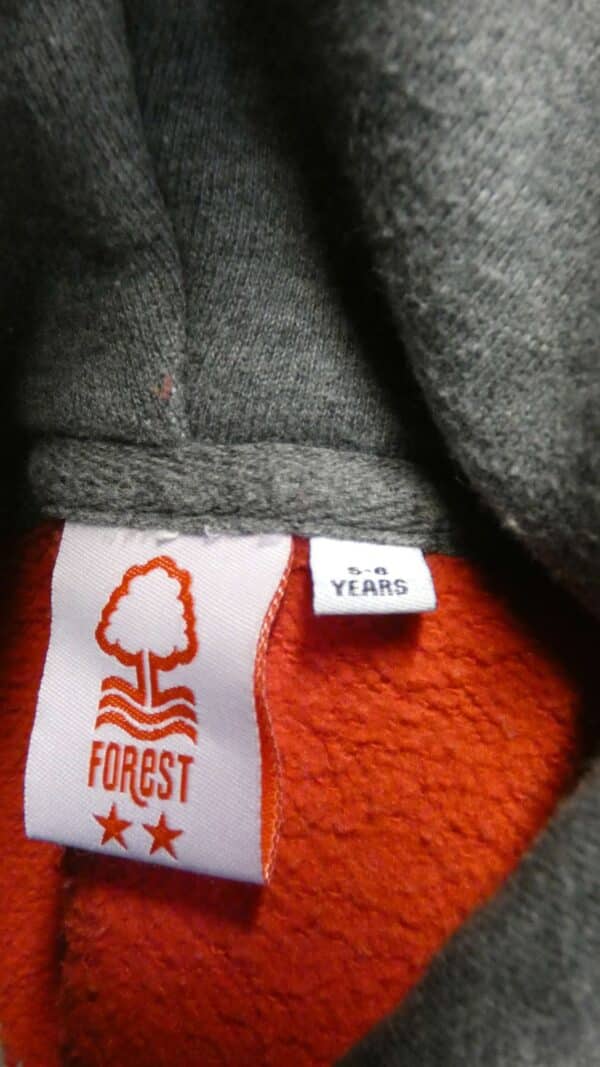 Kids Nottingham Forest FC Zip Up Jumper - Image 2
