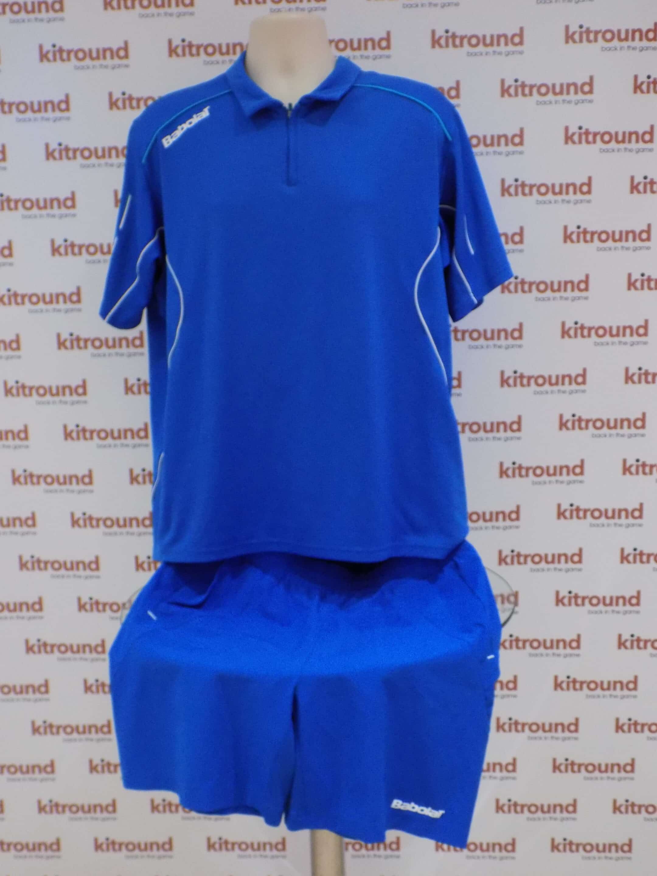Men’s Babolat 1/4 Zip Jacket And Shorts Set