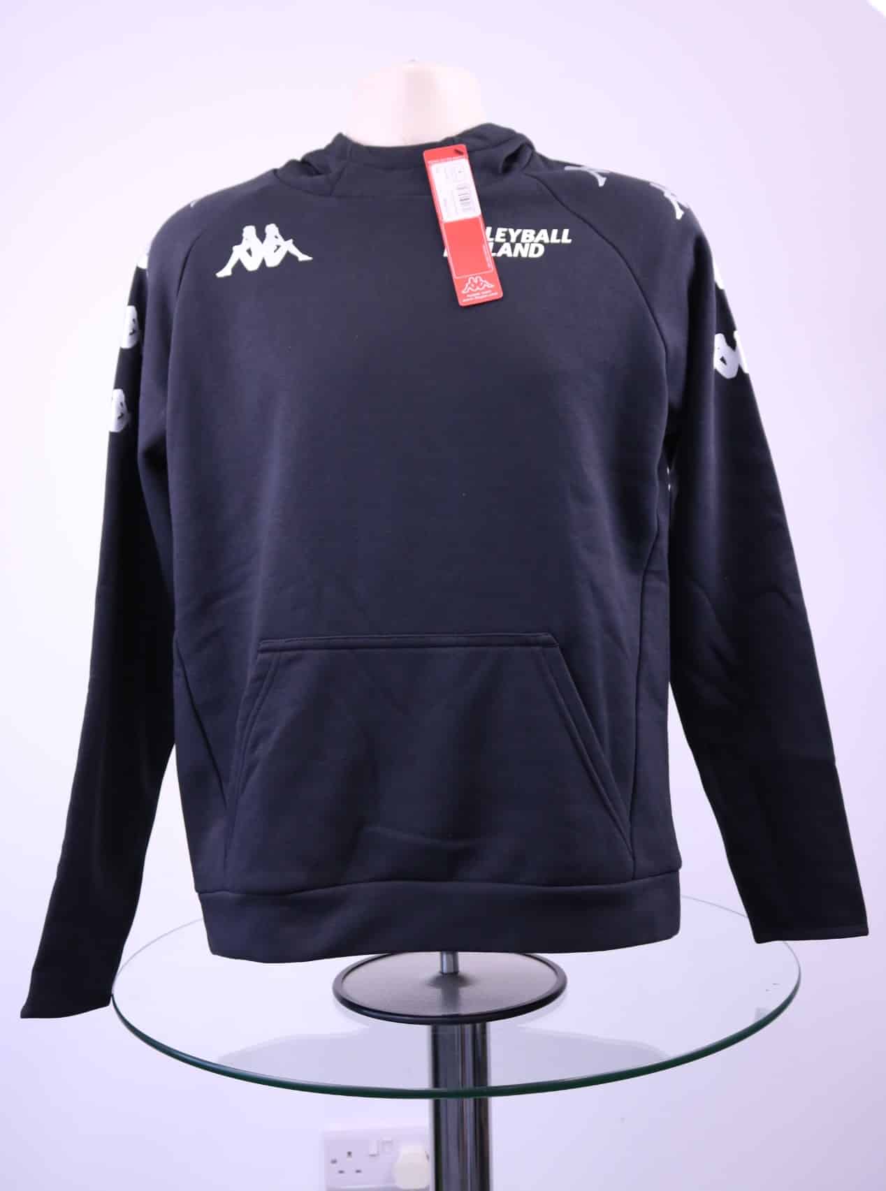 Kappa Volleyball England Black Hoodie