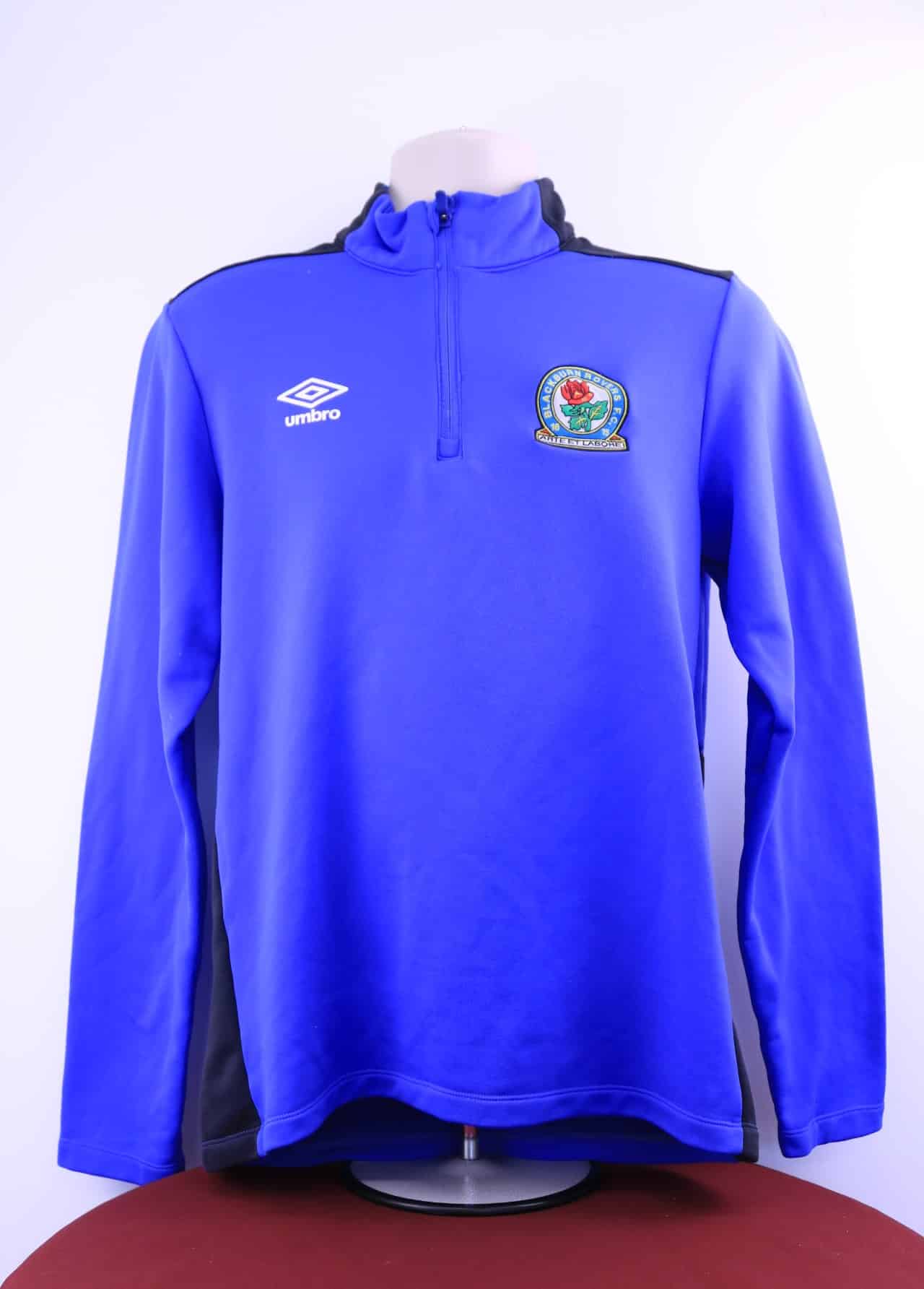 Men’s Umbro Blackburn Rovers 1/4 Zip Top