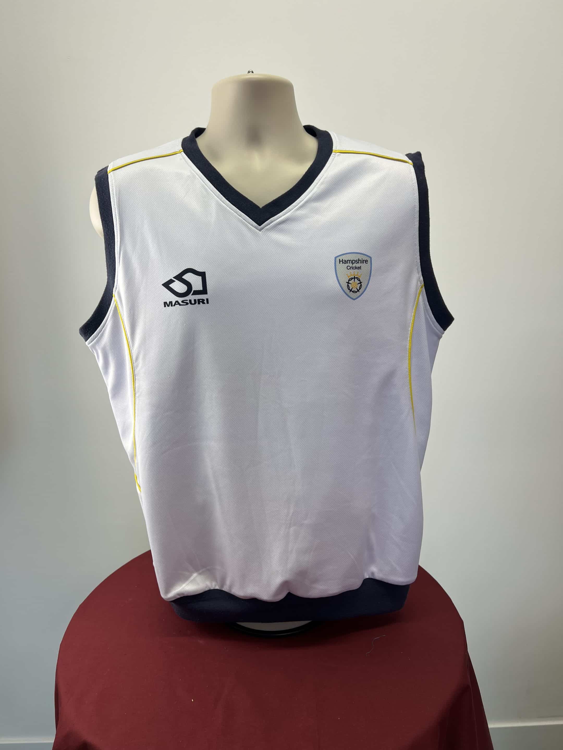 Masuri Hampshire Cricket Sleeveless Playing Shirt