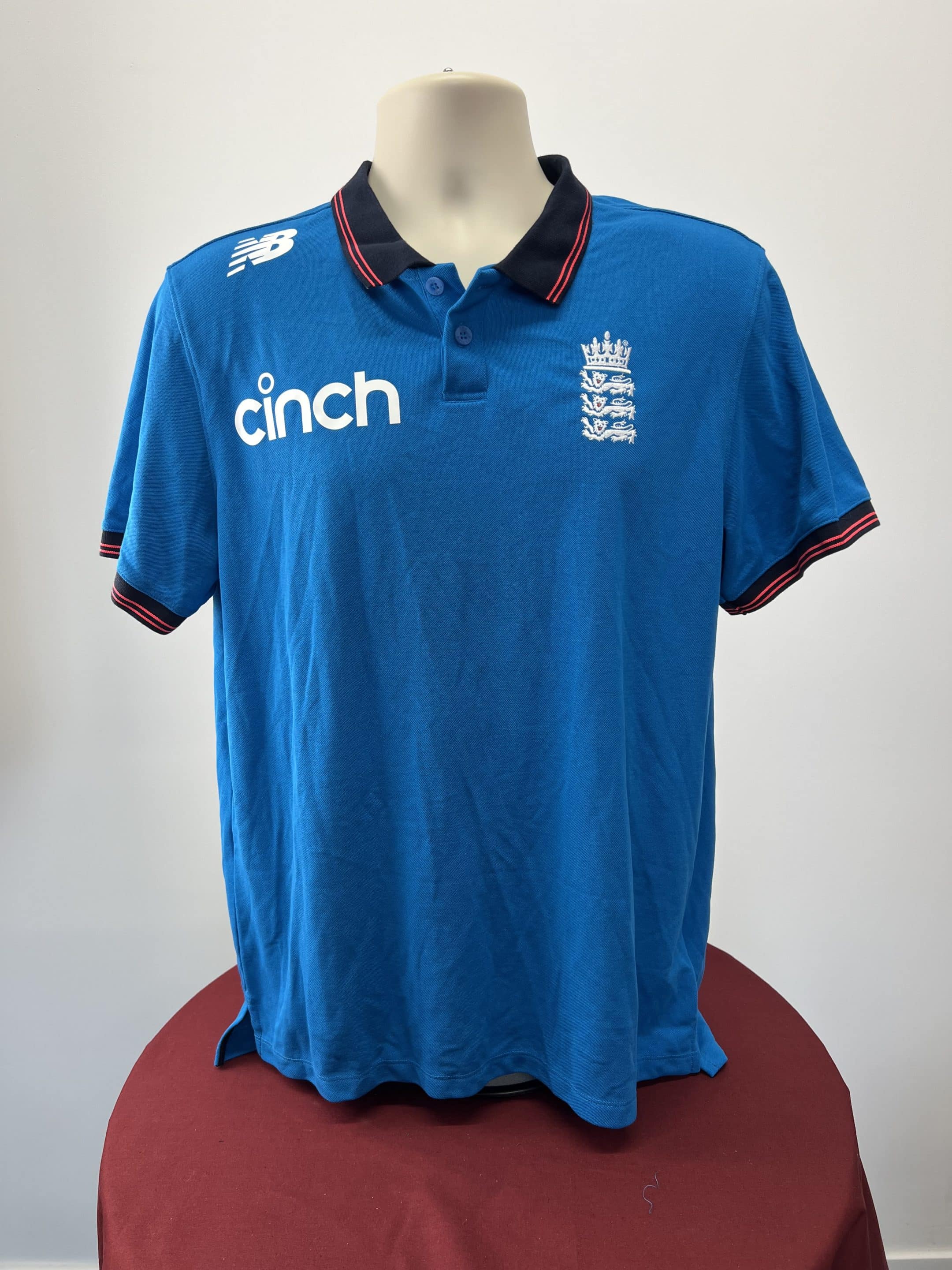New Balance England Cricket Polo Shirt