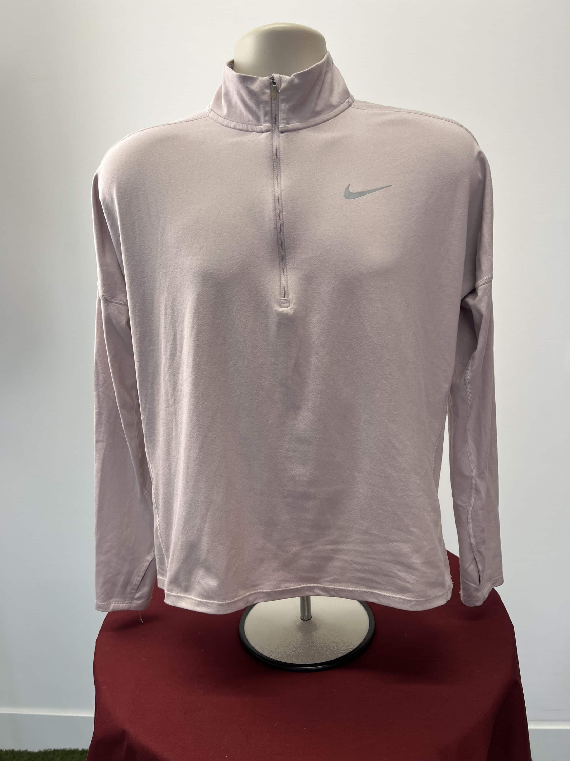 Nike Light Pink Quarter-Zip Top