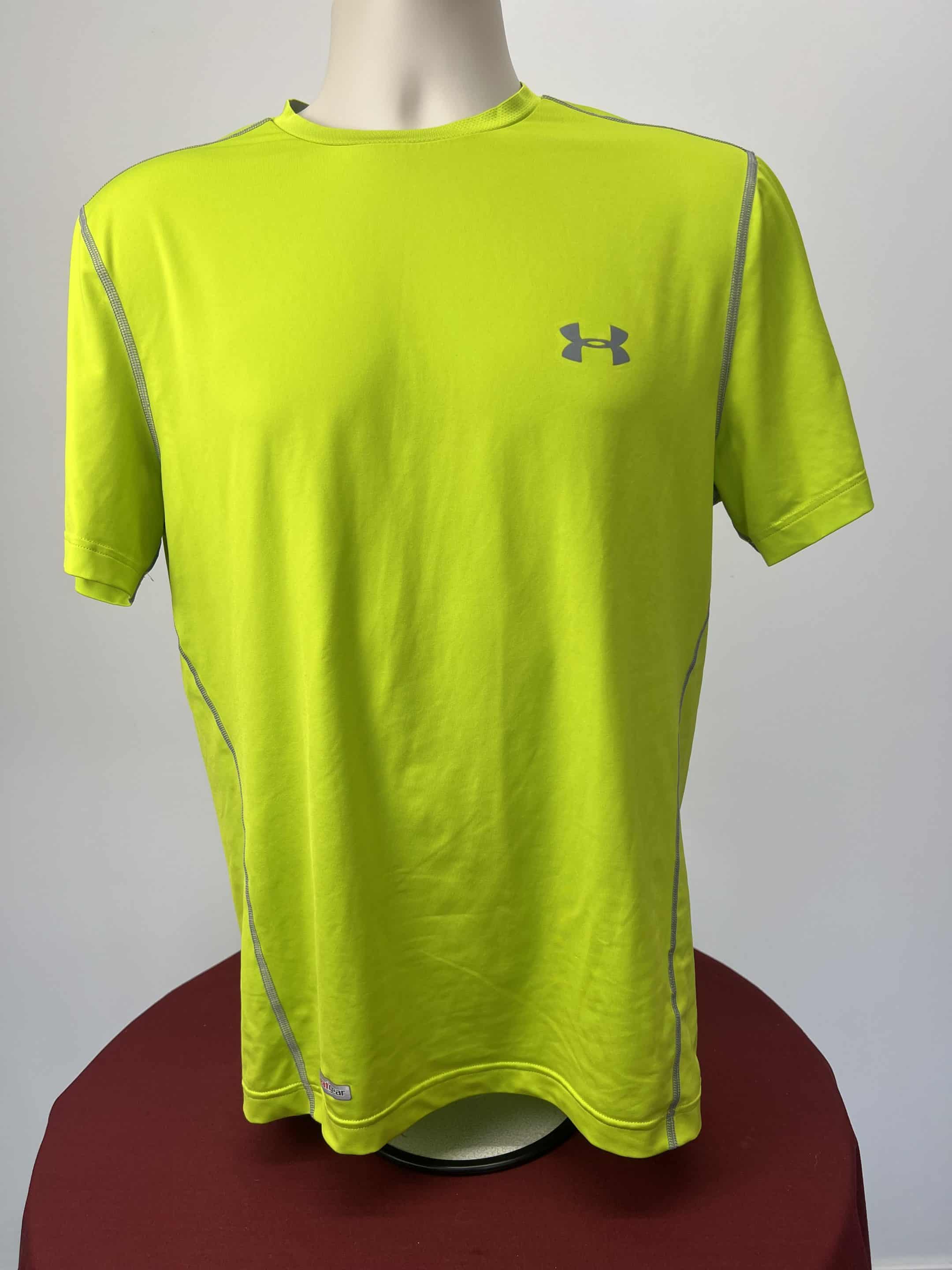 Under Armour Bright Green Short-Sleeve Athletic T-Shirt