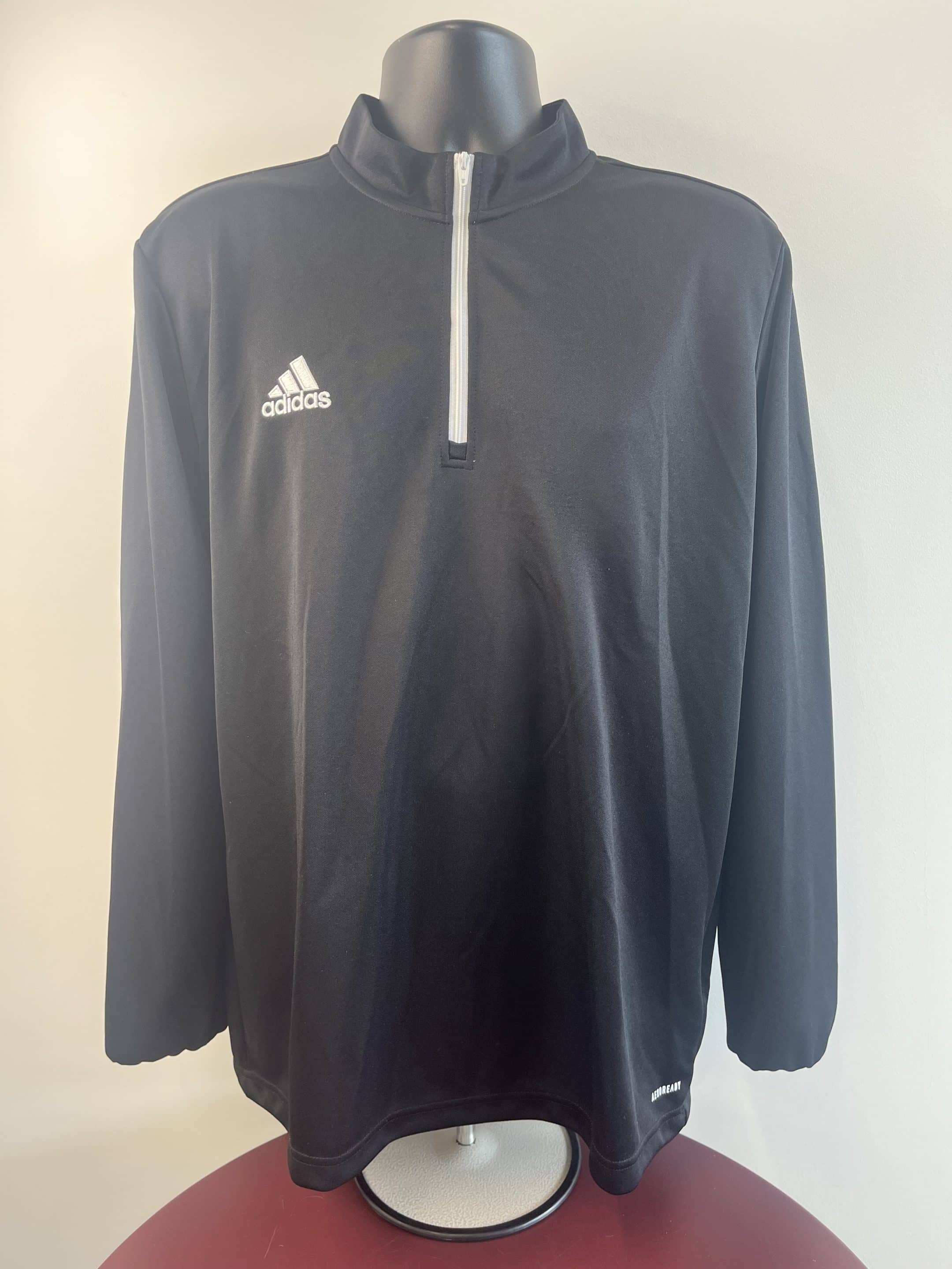 Adidas Black 1/4 Zip Training Top
