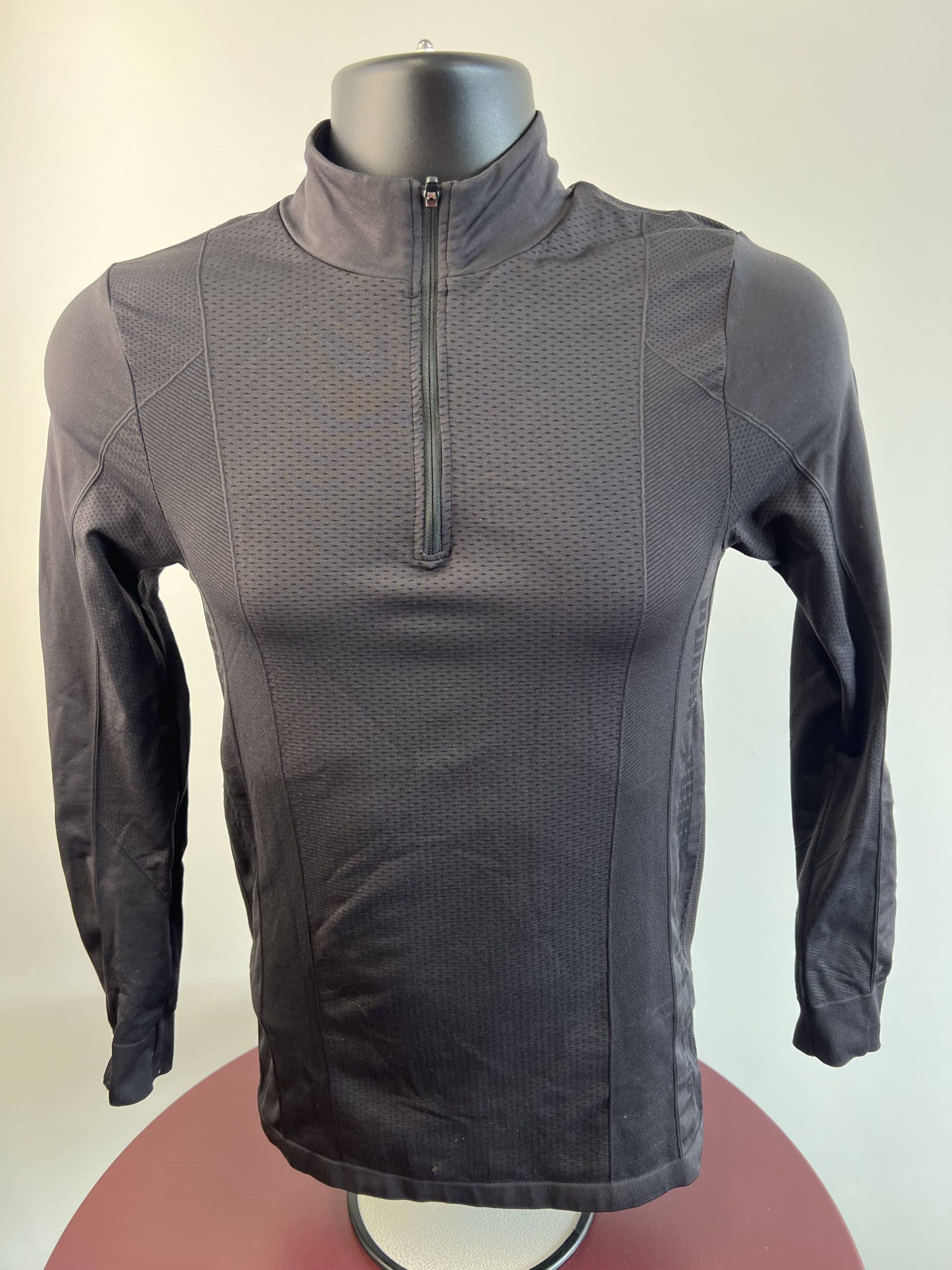 Puma Black Half-Zip Athletic Running Top