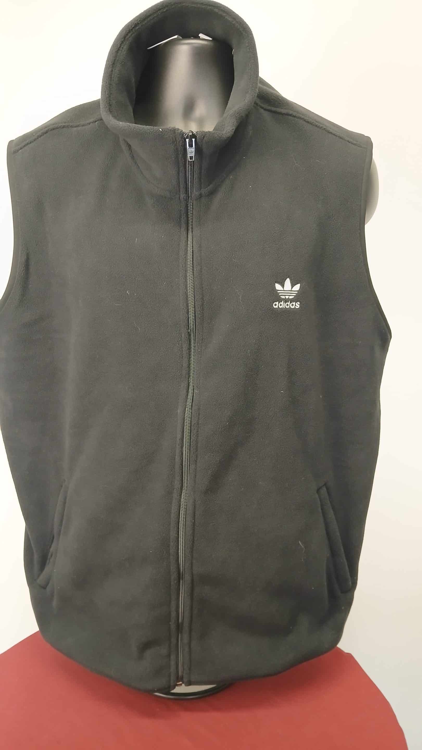 adidas Black Fleece Vest/Gilet
