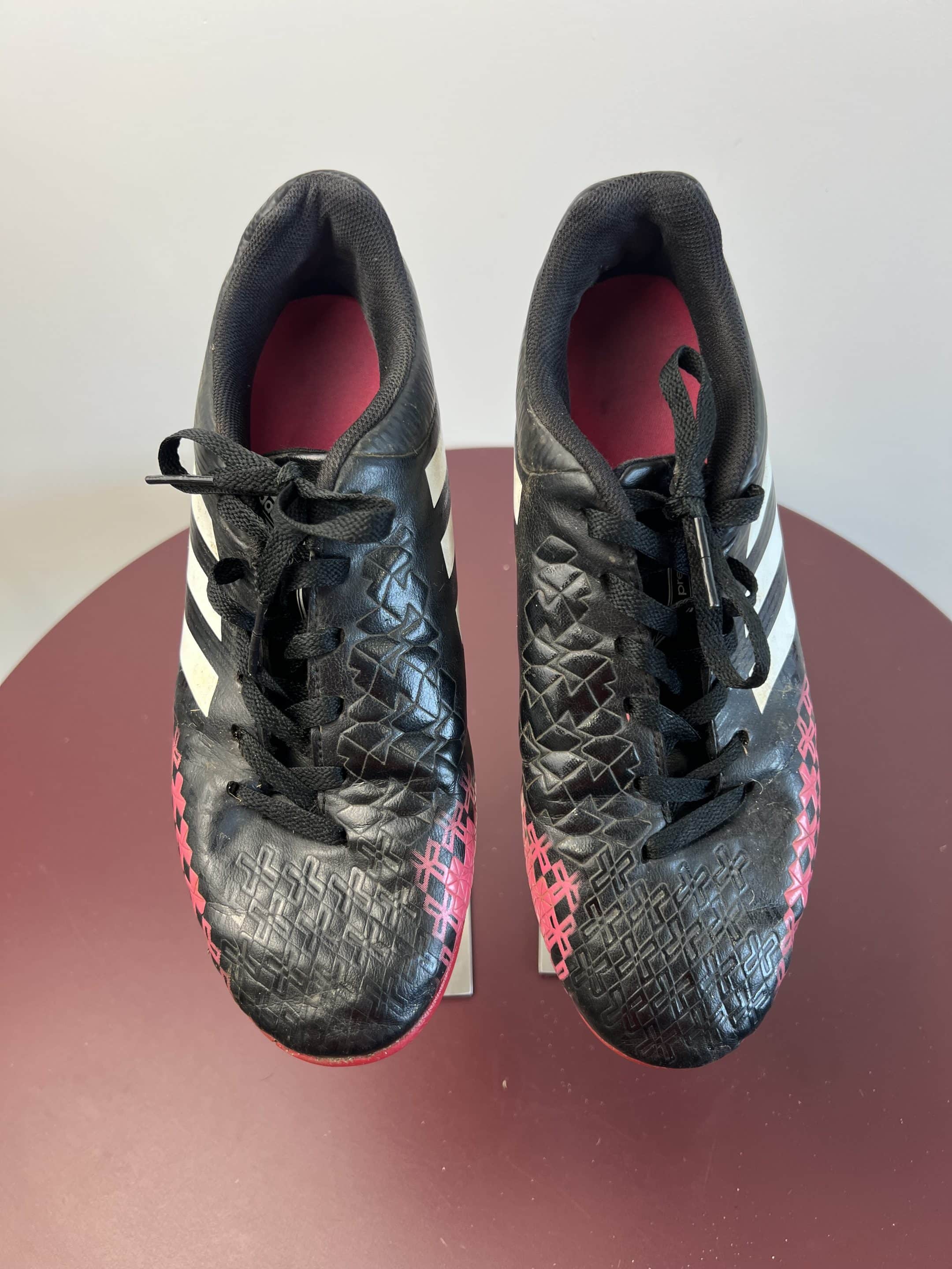 adidas Black & Pink Astro Boots