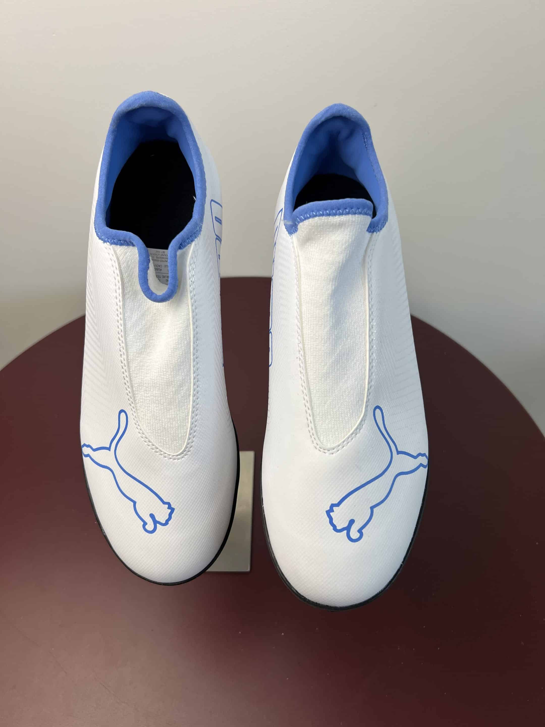 Puma Football Boots White and Blue