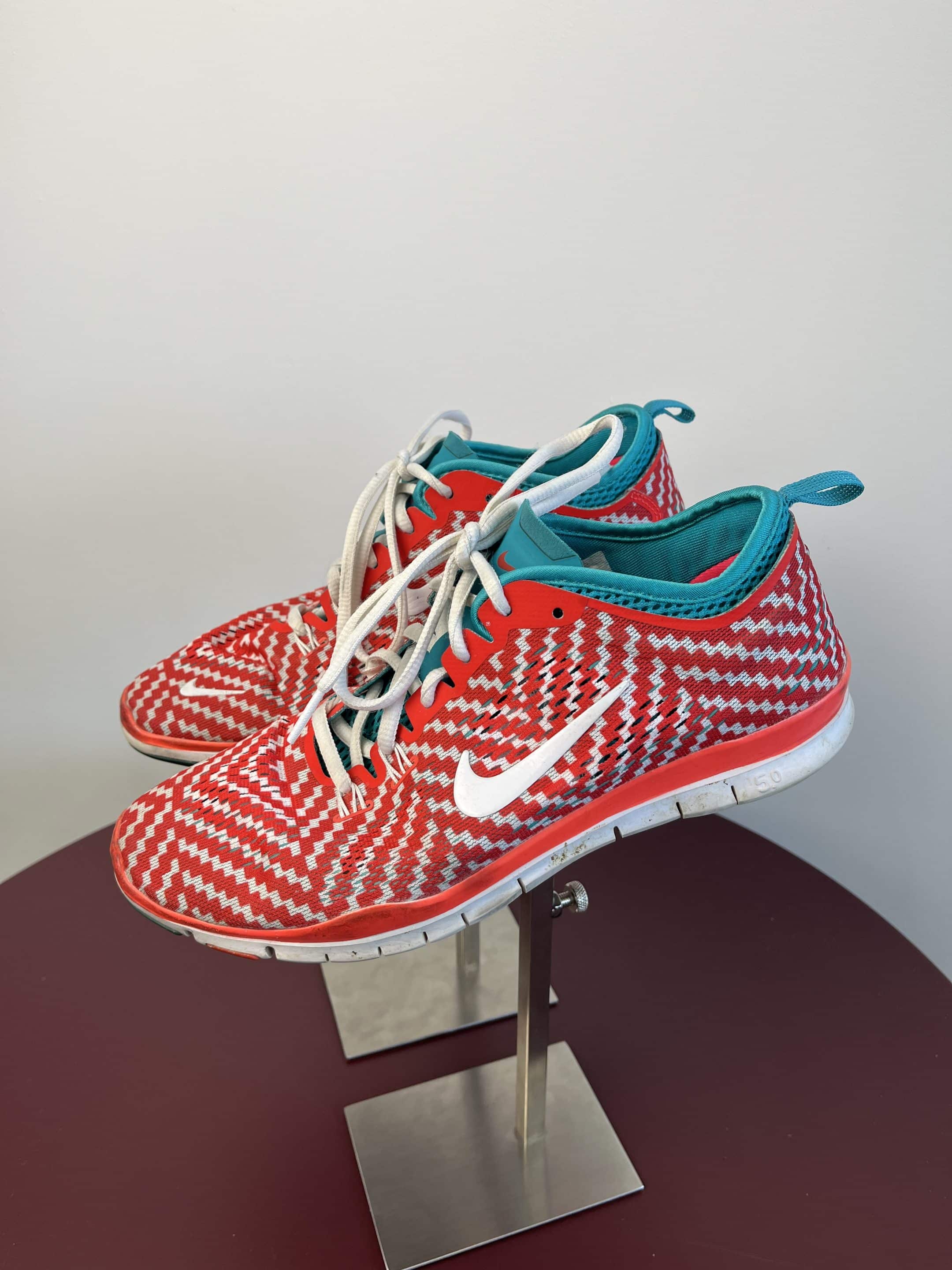 Nike Red Patterned Trainers