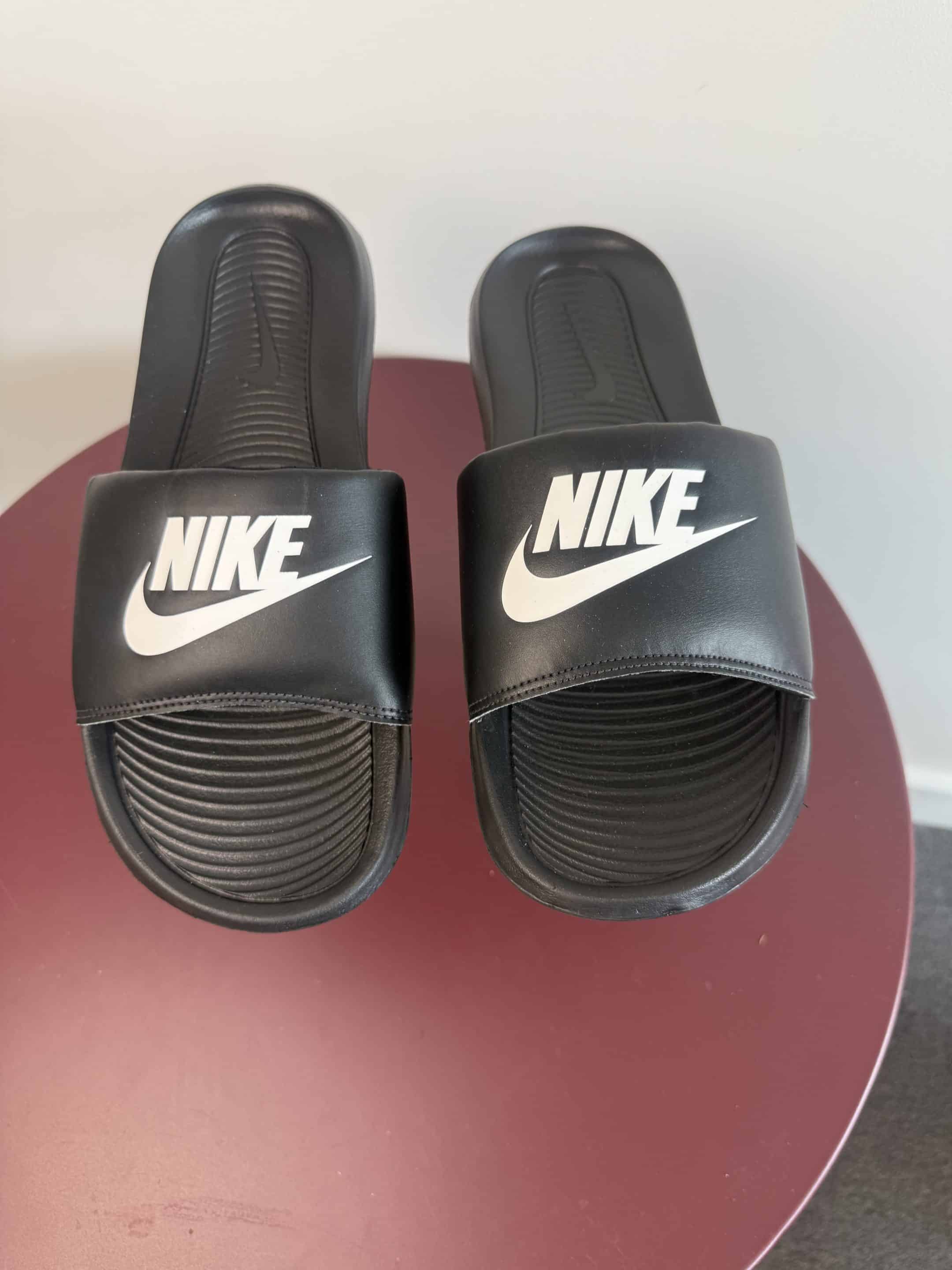Nike Black Sliders