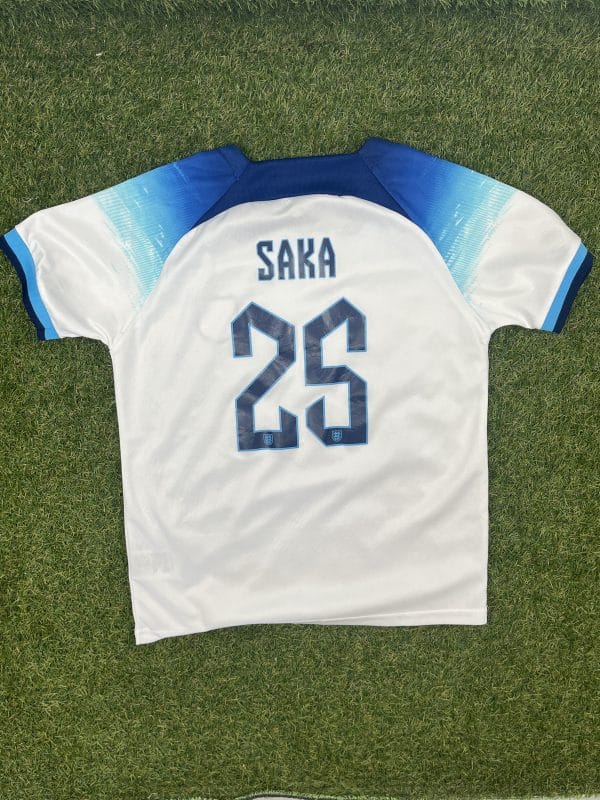 Kids England Football Shirt (Sake No.25)(Eu size 26) - Image 2