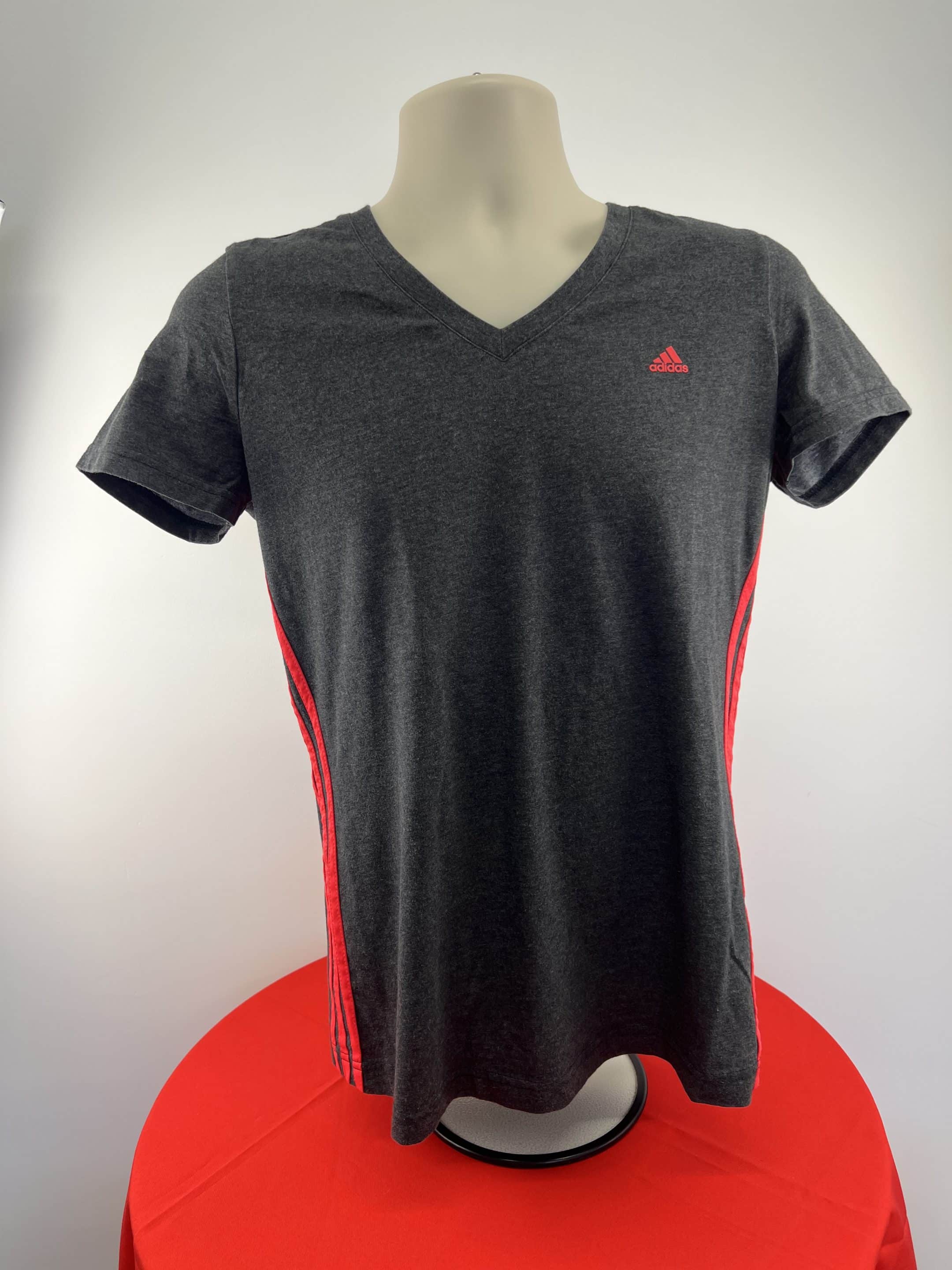 Womens’s adidas V Neck Grey T-Shirt