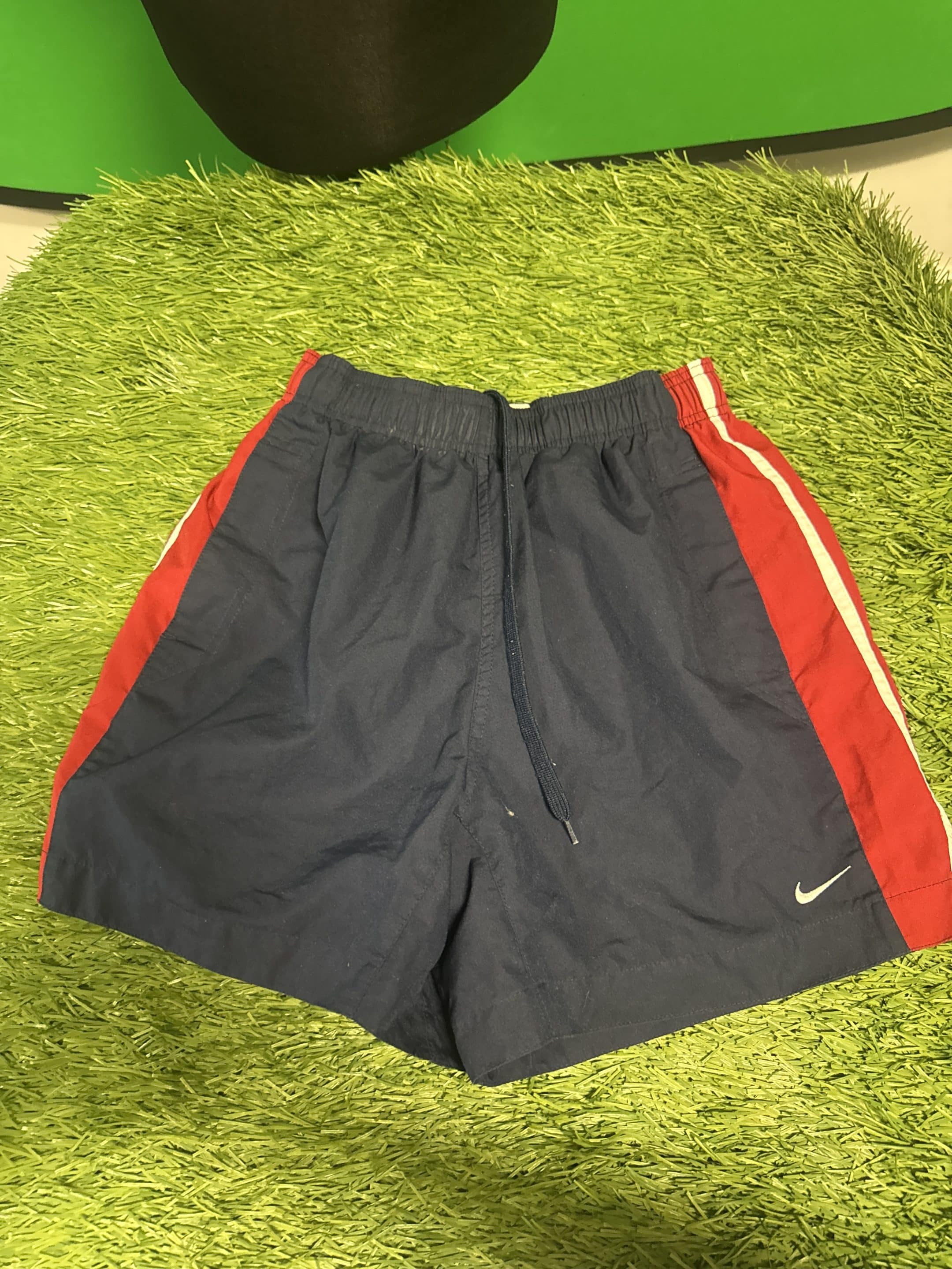Nike swimming Shorts Dark Blue with Red Stripes