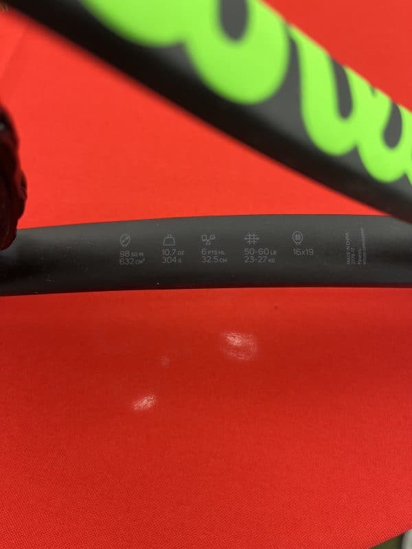 Wilson Blade 98 v6.0 Tennis Racquet (re-gripped) - Image 3