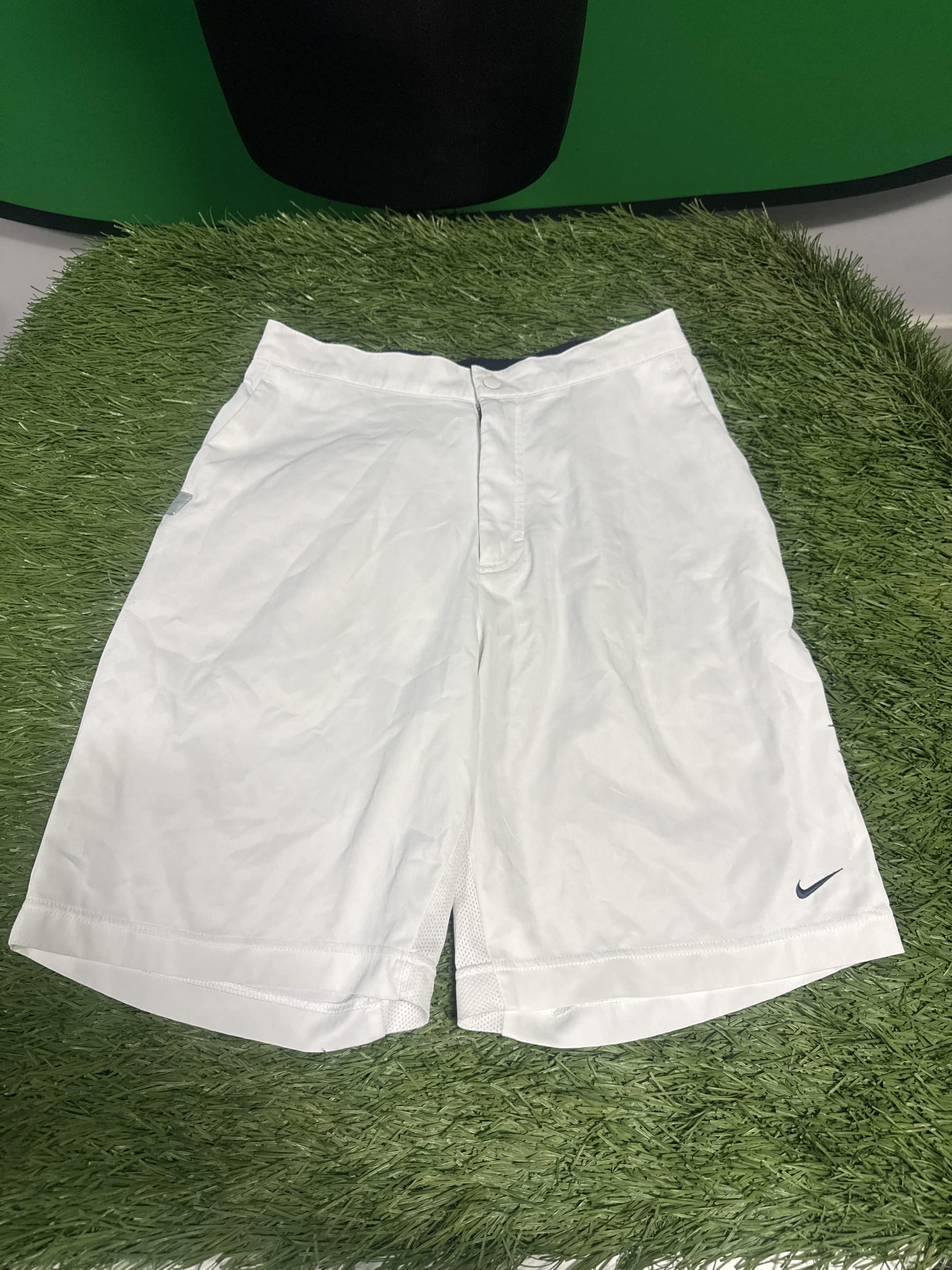Nike White Sports Shorts