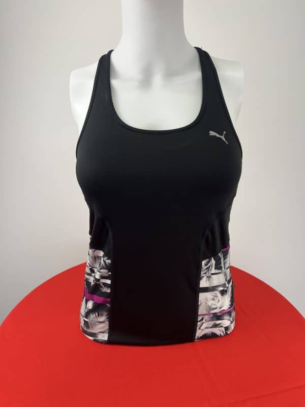 Puma Black Sports Tank Top