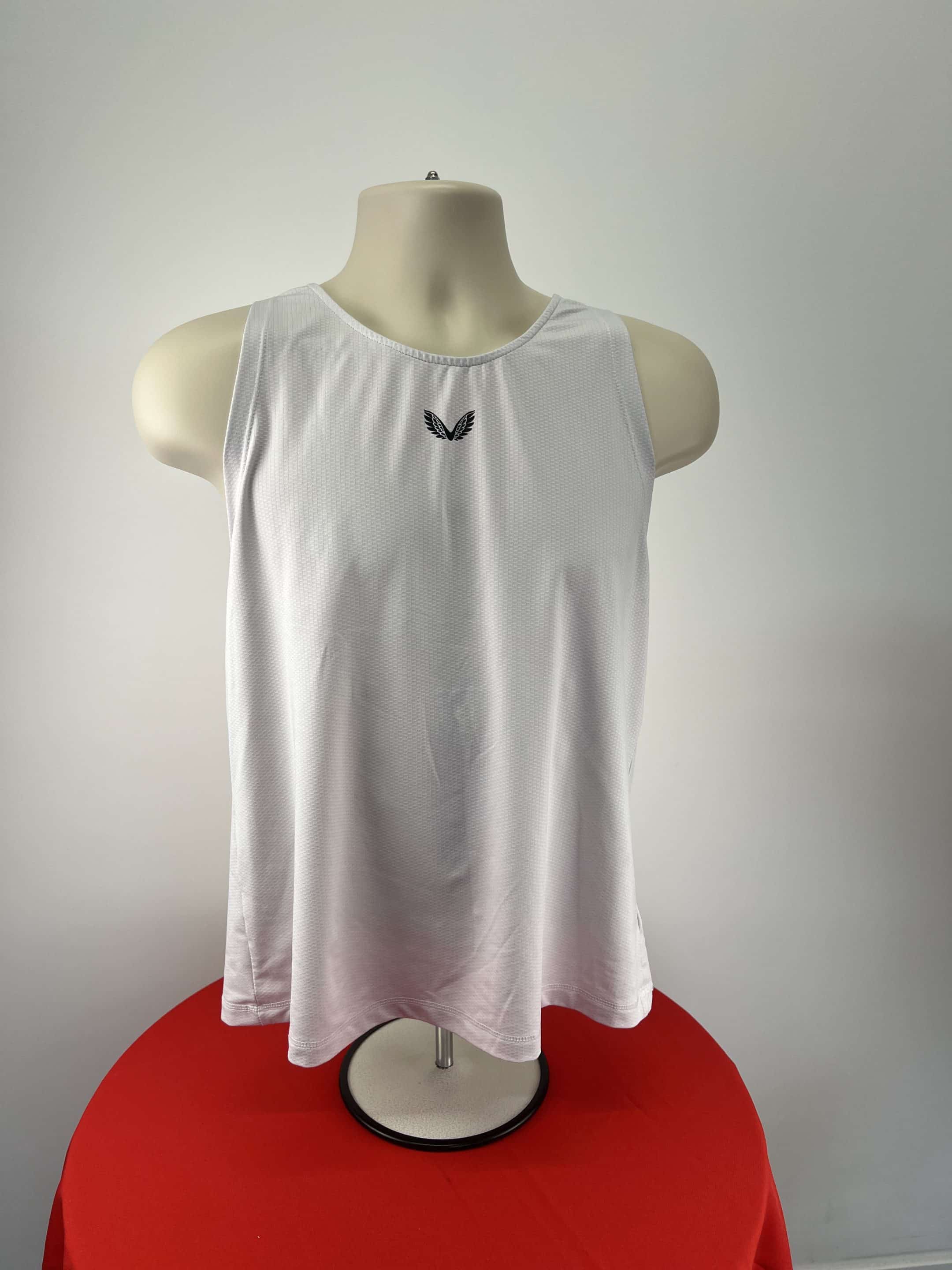 Castore White Training Vest