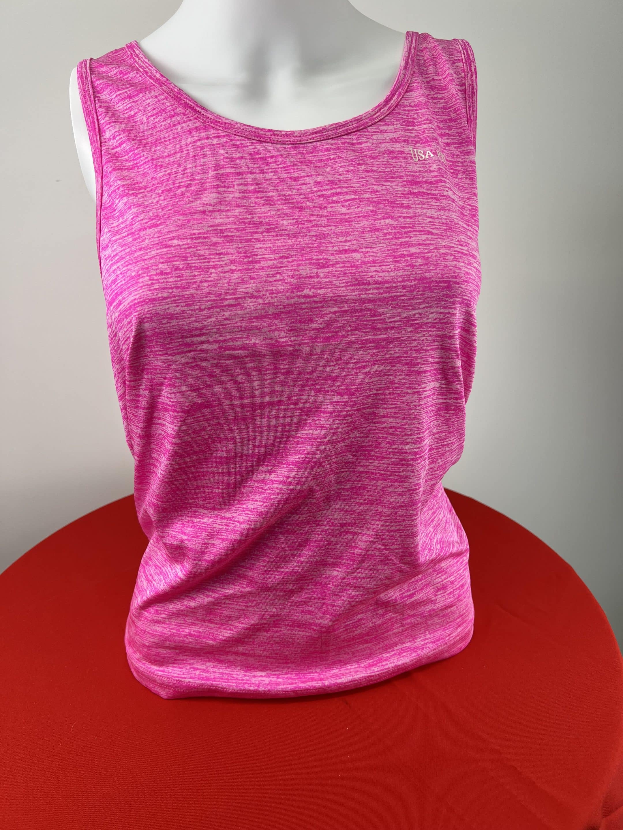 USA Pro Women’s Pink Racerback Tank Top