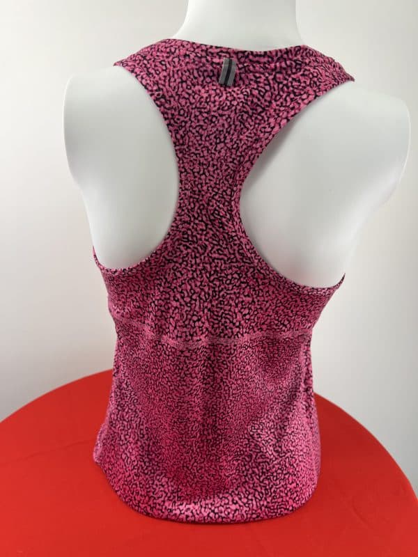 Nike Pink Patterned Running Top - Image 3