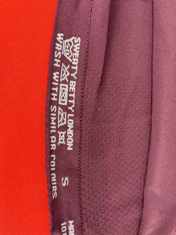 Sweaty Betty Women's Burgundy Sports Vest - Image 2