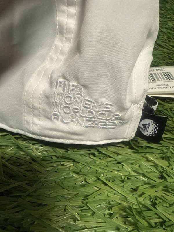 Adidas White Hat Cap with VISA Logo - Image 2
