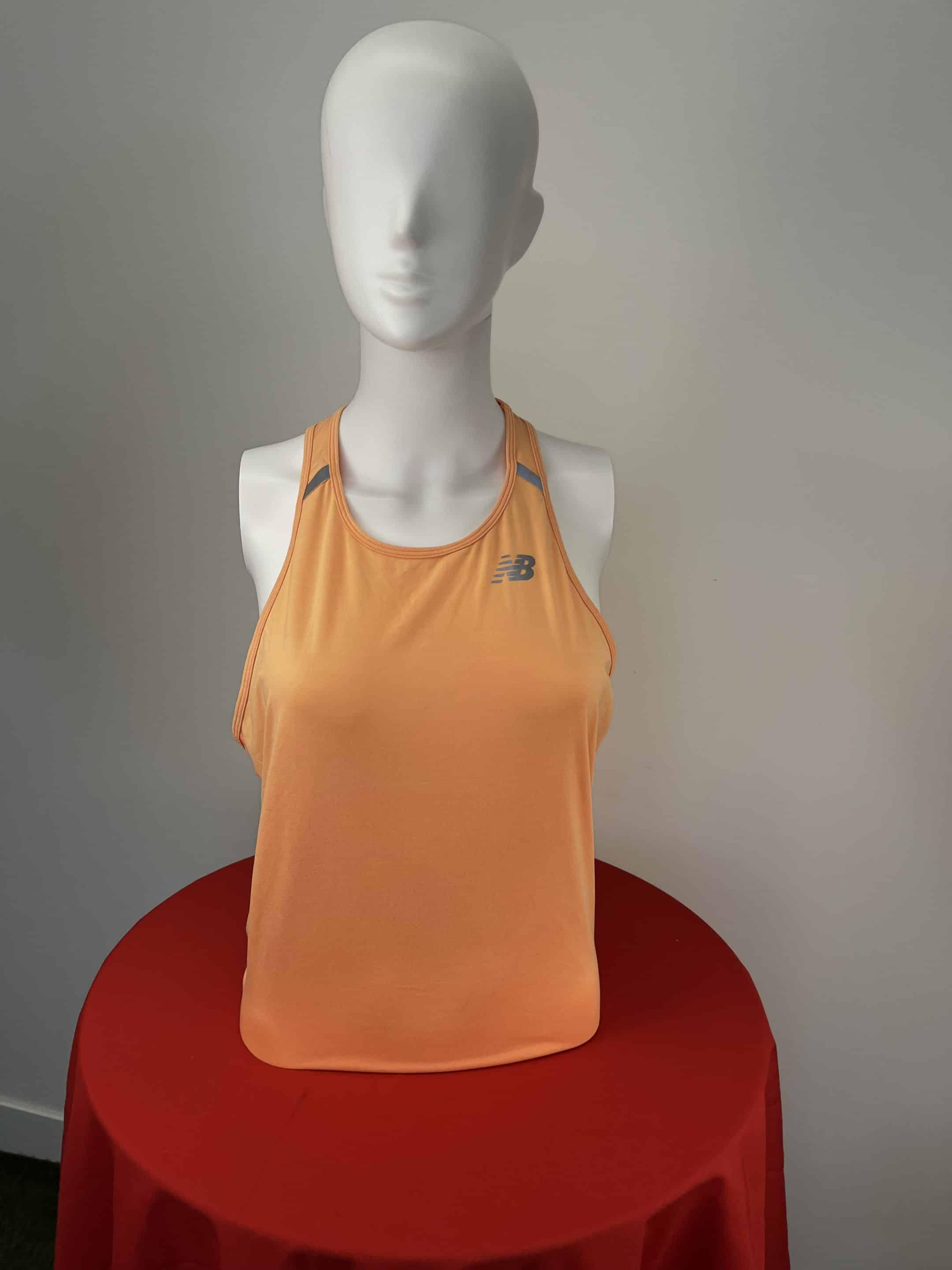 Orange Racerback Running Vest
