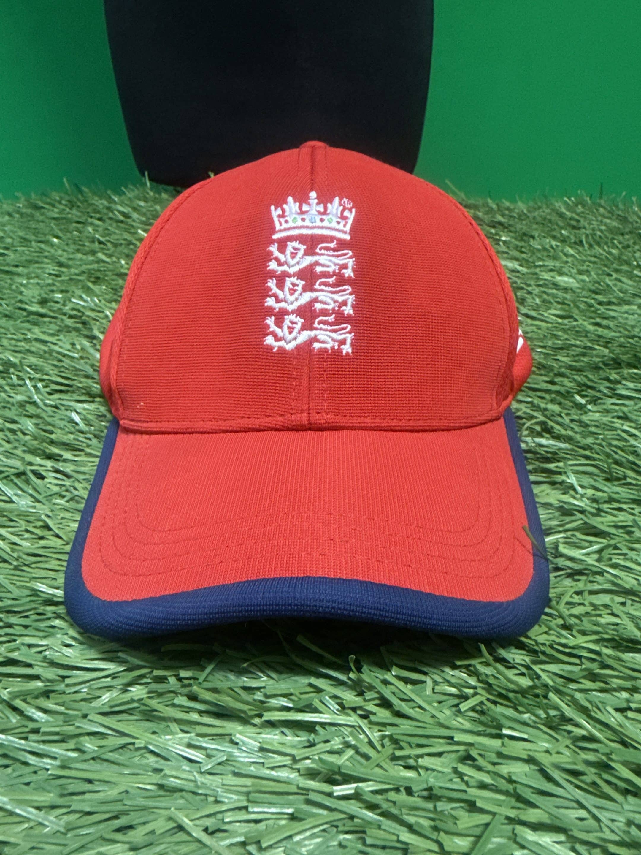 Red Cricket Cap with Logo