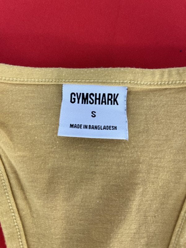 Yellow Sports Vest Top - Image 2