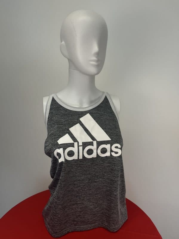 Women's Grey Racerback Sports Vest