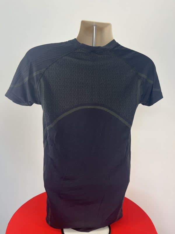 Men's Black Sports T-Shirt - Image 2