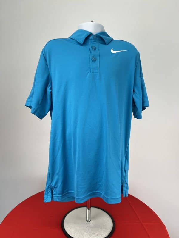 Kid's Nike Blue Polo Shirt