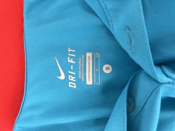 Kid's Nike Blue Polo Shirt - Image 2