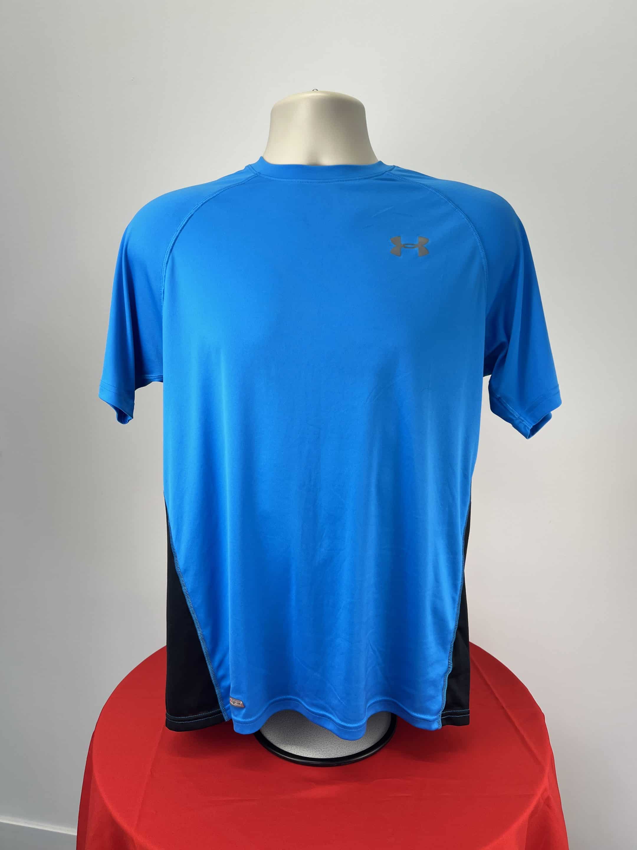Under Armour Blue-Black T-Shirt