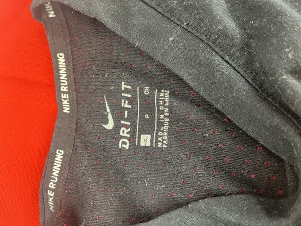 Nike Black Short Sleeve Sports Jersey - Image 2