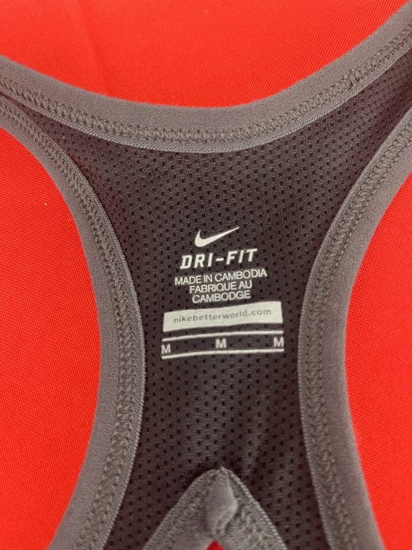 Nike Black Patterned Sports Tank Top - Image 3
