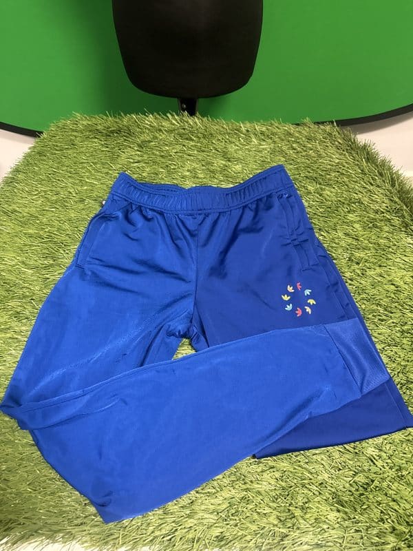 Blue Running Tracksuit Bottoms