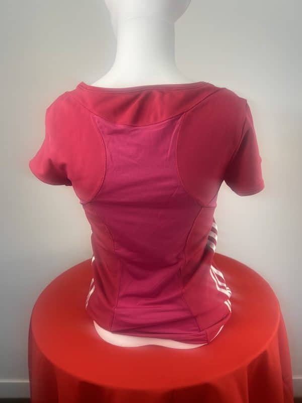 adidas Women's Pink T-Shirt - Image 2