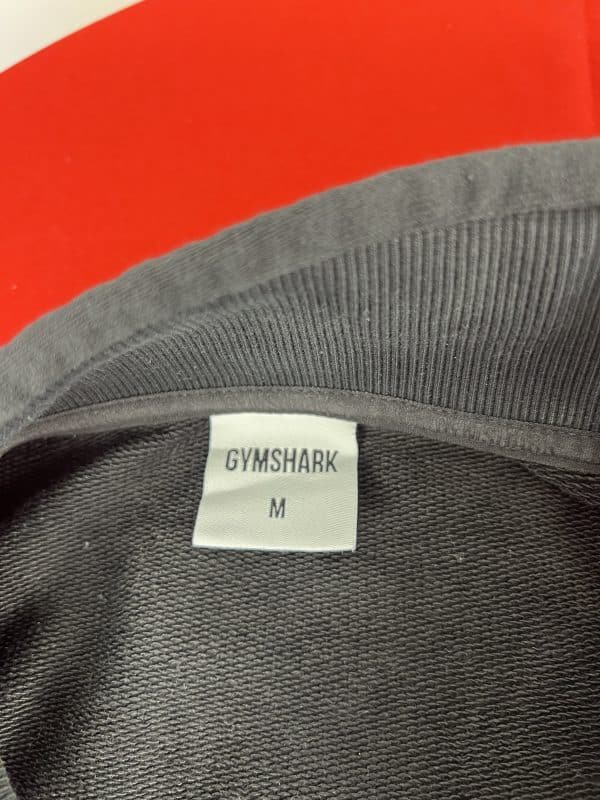 Gymshark Men's Black Sweatshirt - Image 3