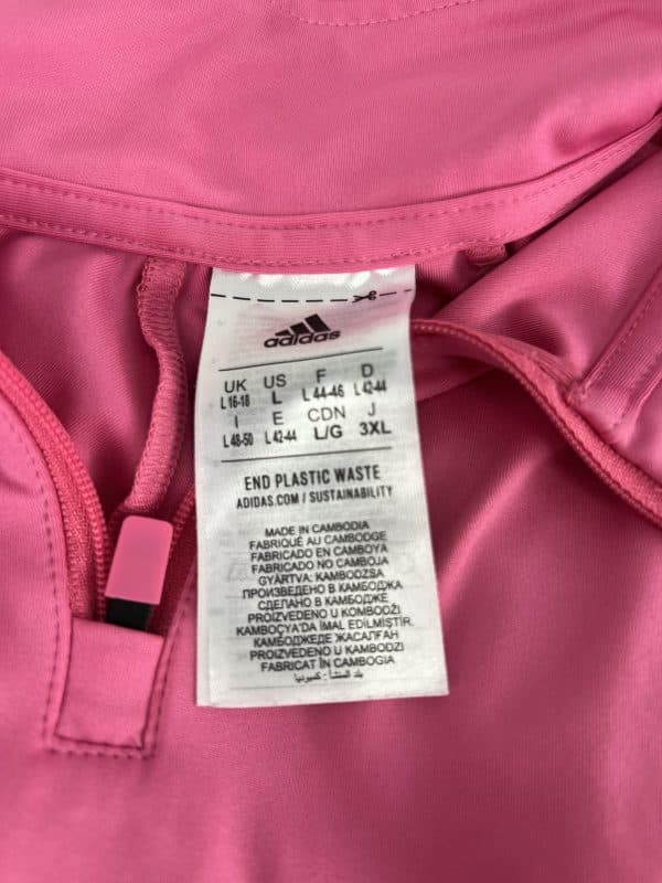adidas Pink Training Top - Image 3