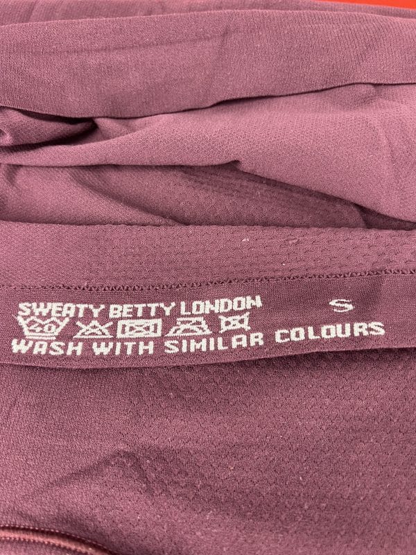 Sweaty Betty Burgundy Sports Tank Top - Image 3