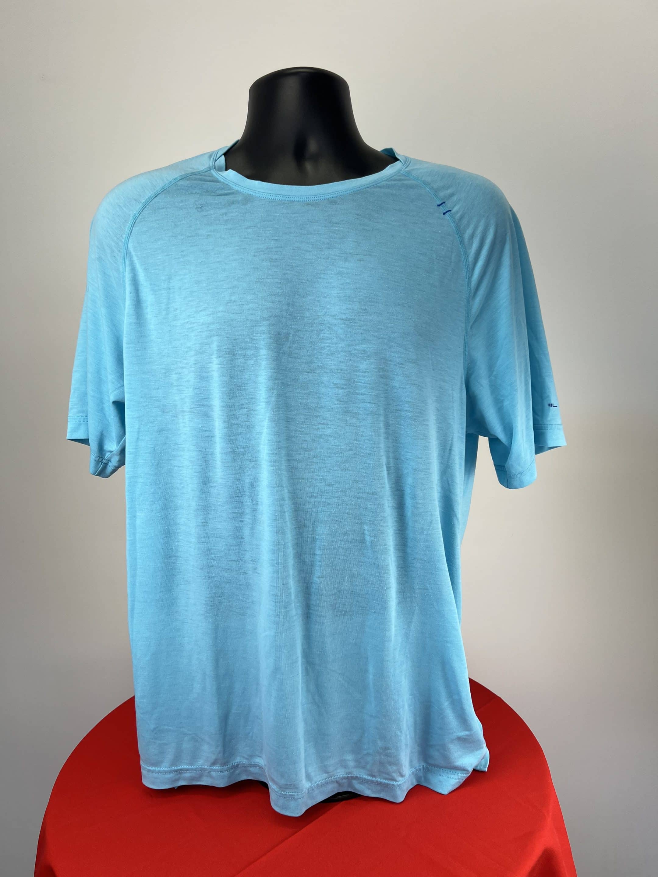 Men’s Ronhill Light Blue Athletic T-Shirt