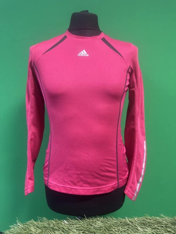 Adidas Pink Long Sleeve Sports Top