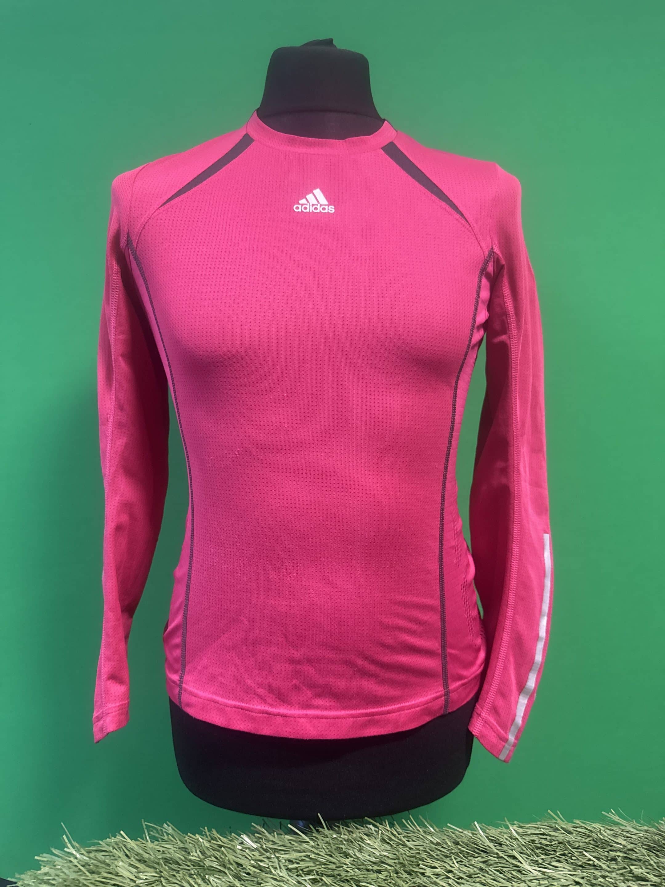 Adidas Pink Long Sleeve Sports Top