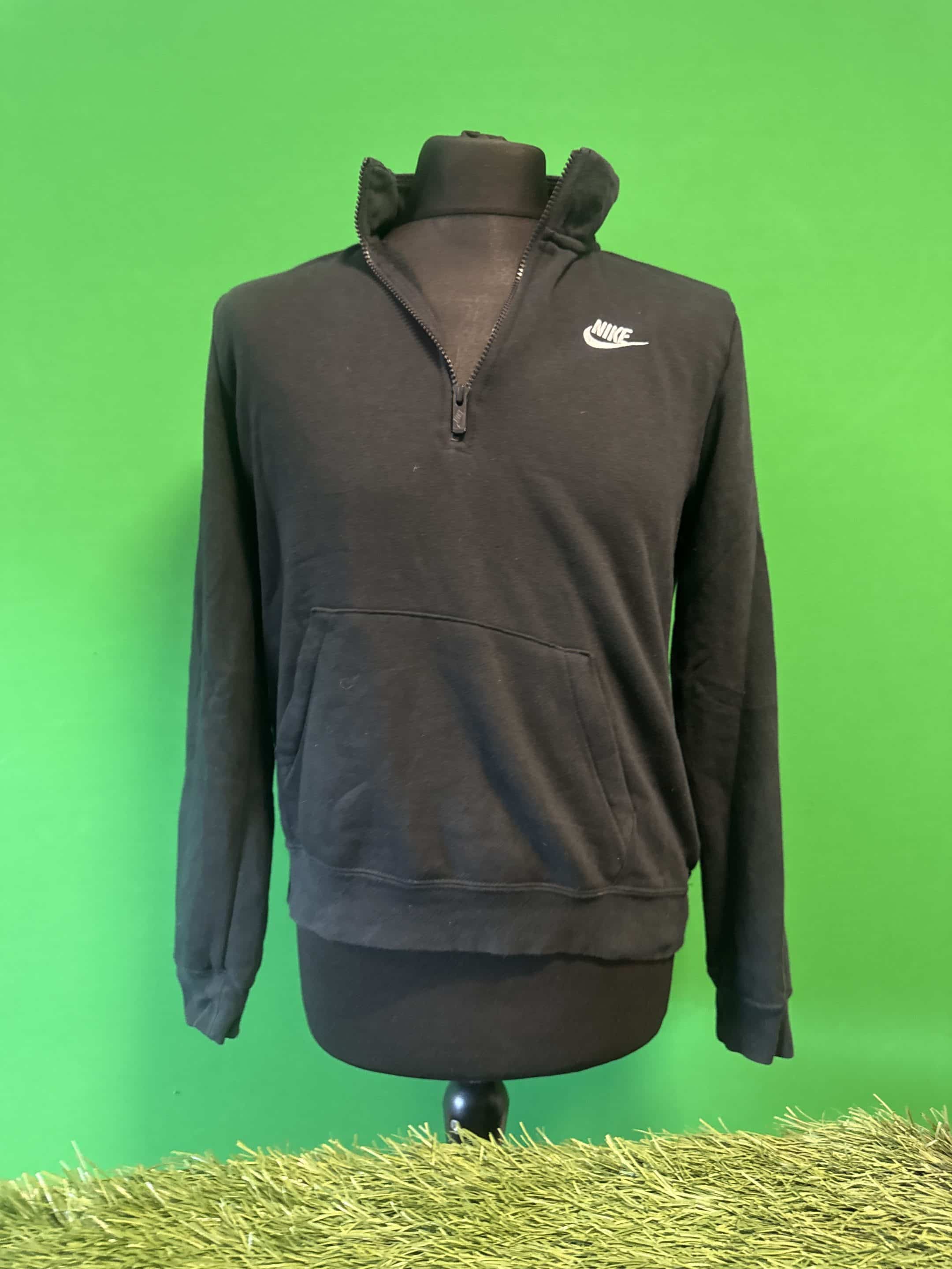 Nike Black Quarter-Zip Sweatshirt