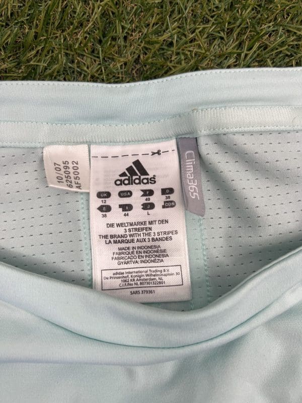Adidas Women's Light Green Sports Top - Image 3