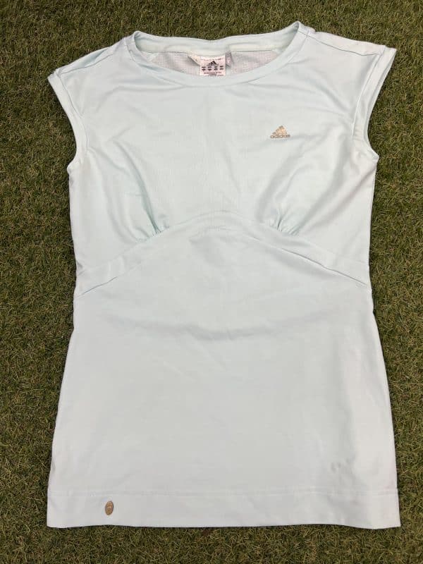 Adidas Women's Light Green Sports Top